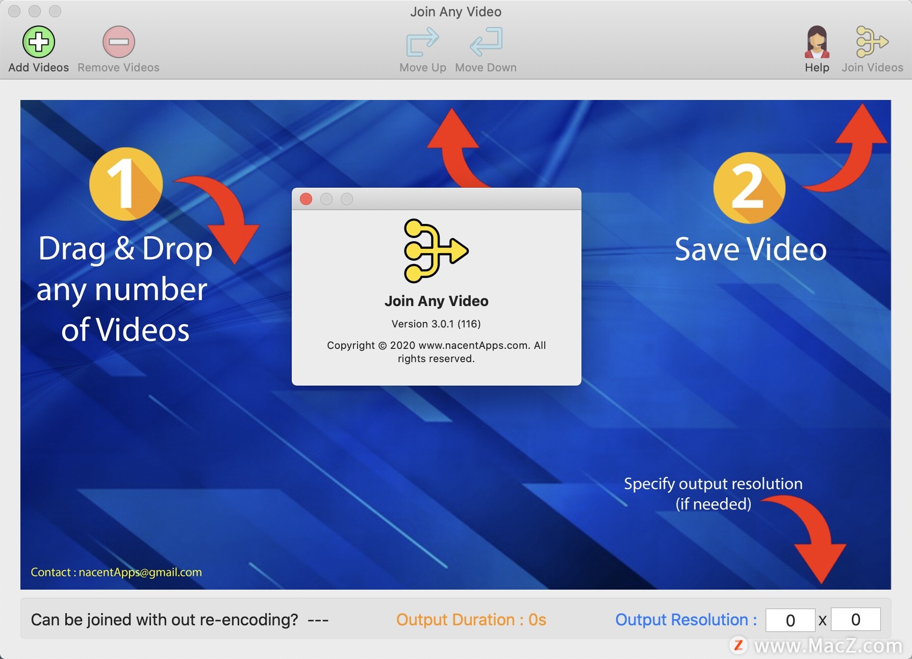 Join Any Video for mac(视频自由合并器) 3.0.1免激活版 - 图1