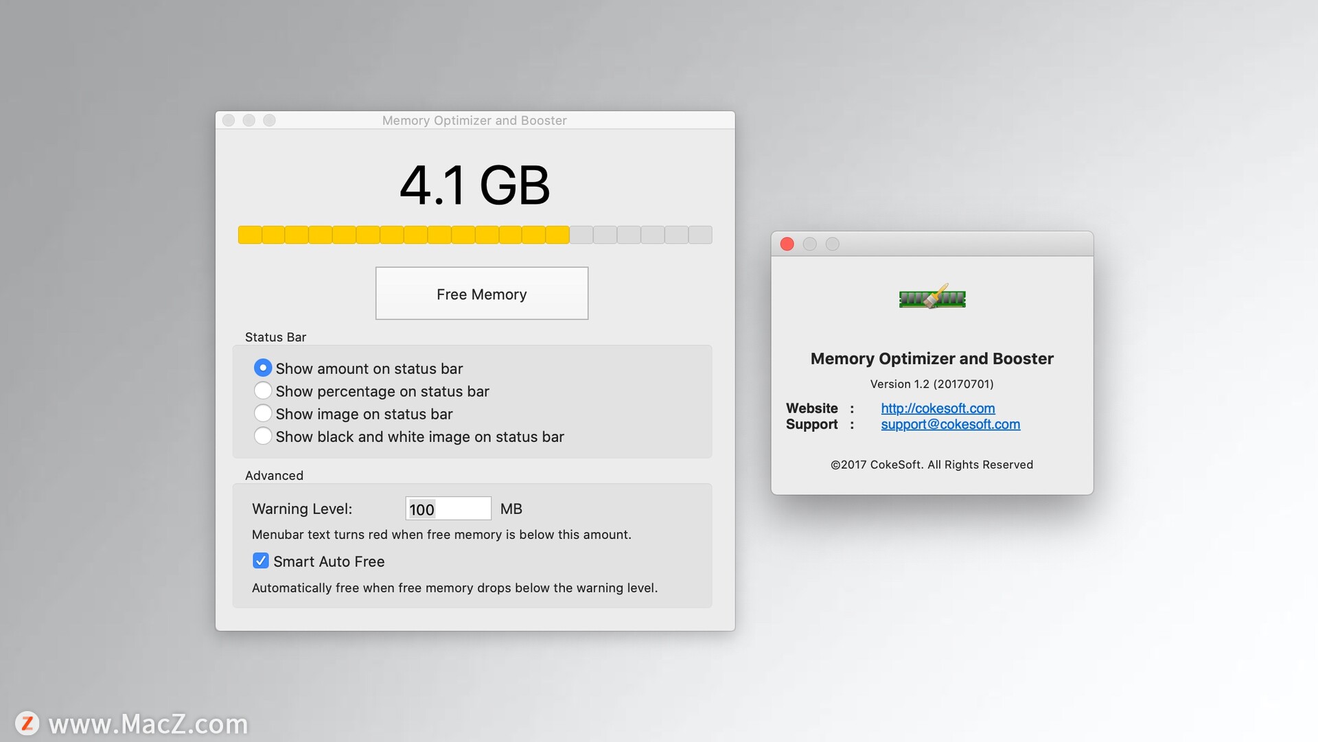 Memory Optimizer and Booster for Mac(内存清理专家)1.2直装版 - 图1