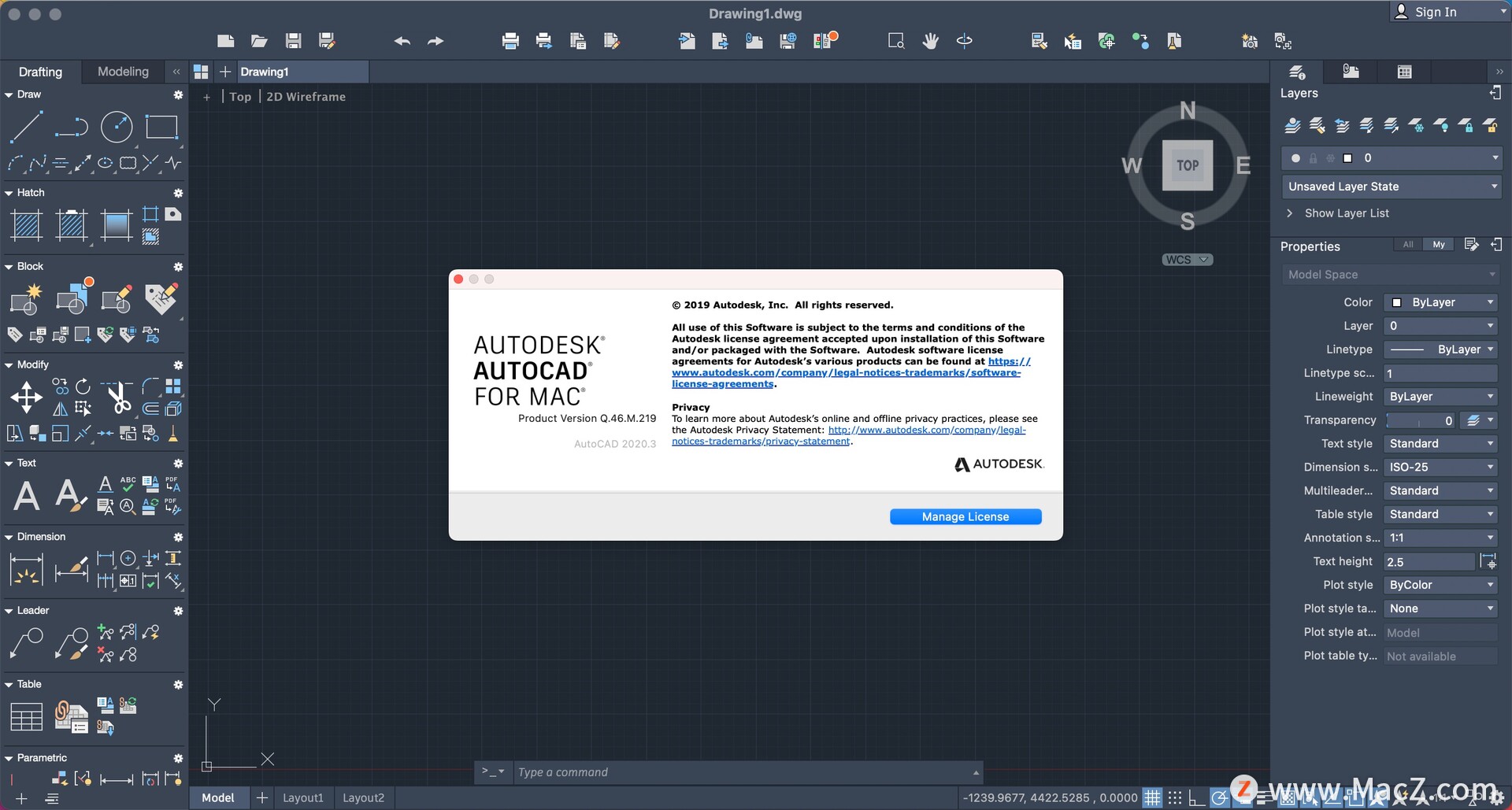 AutoCAD 2020 for Mac(cad设计绘图软件)2020.3 - 图1