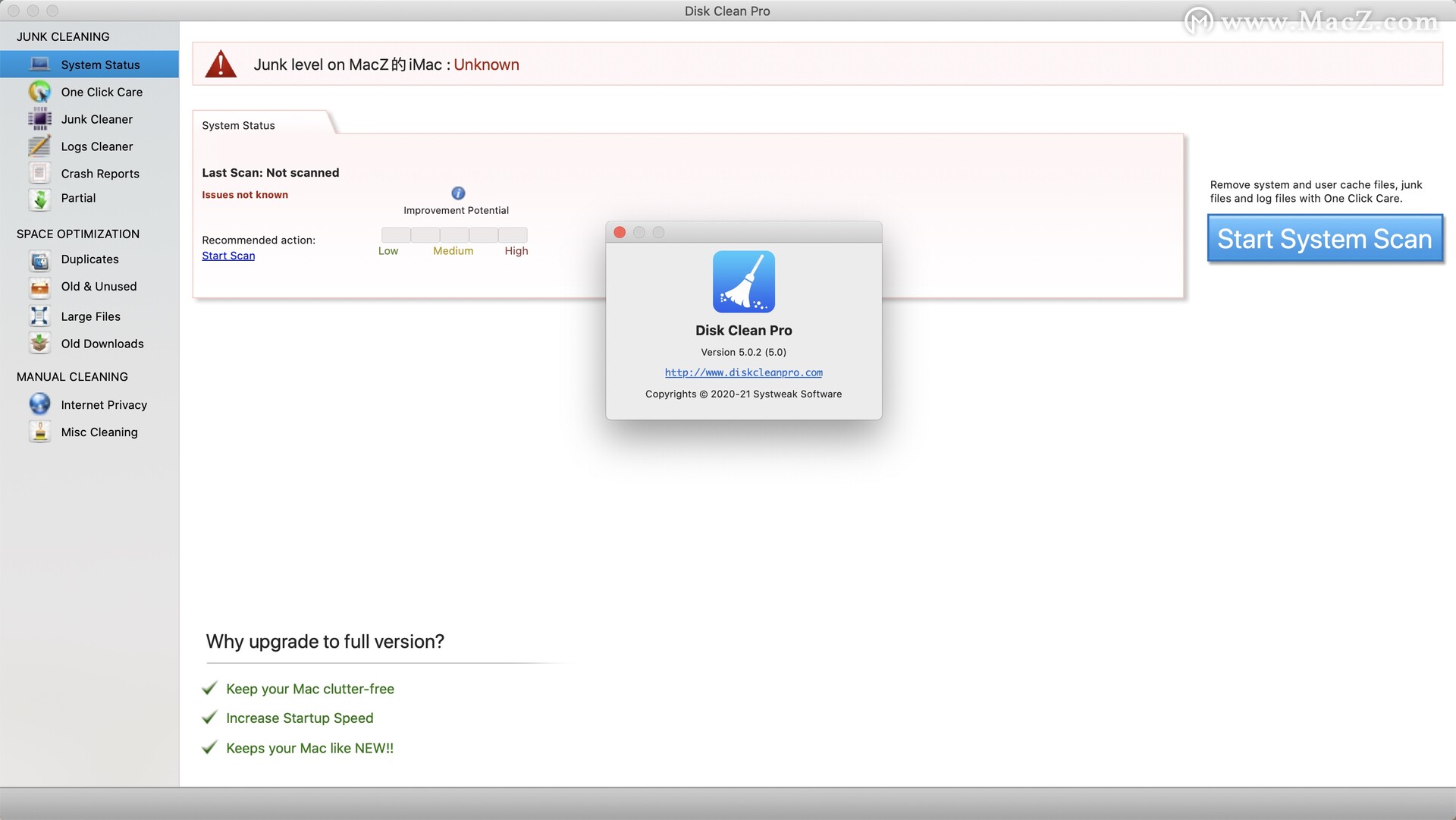 Disk Clean Pro for mac(mac磁盘清理器)5.0.2免激活版 - 图1