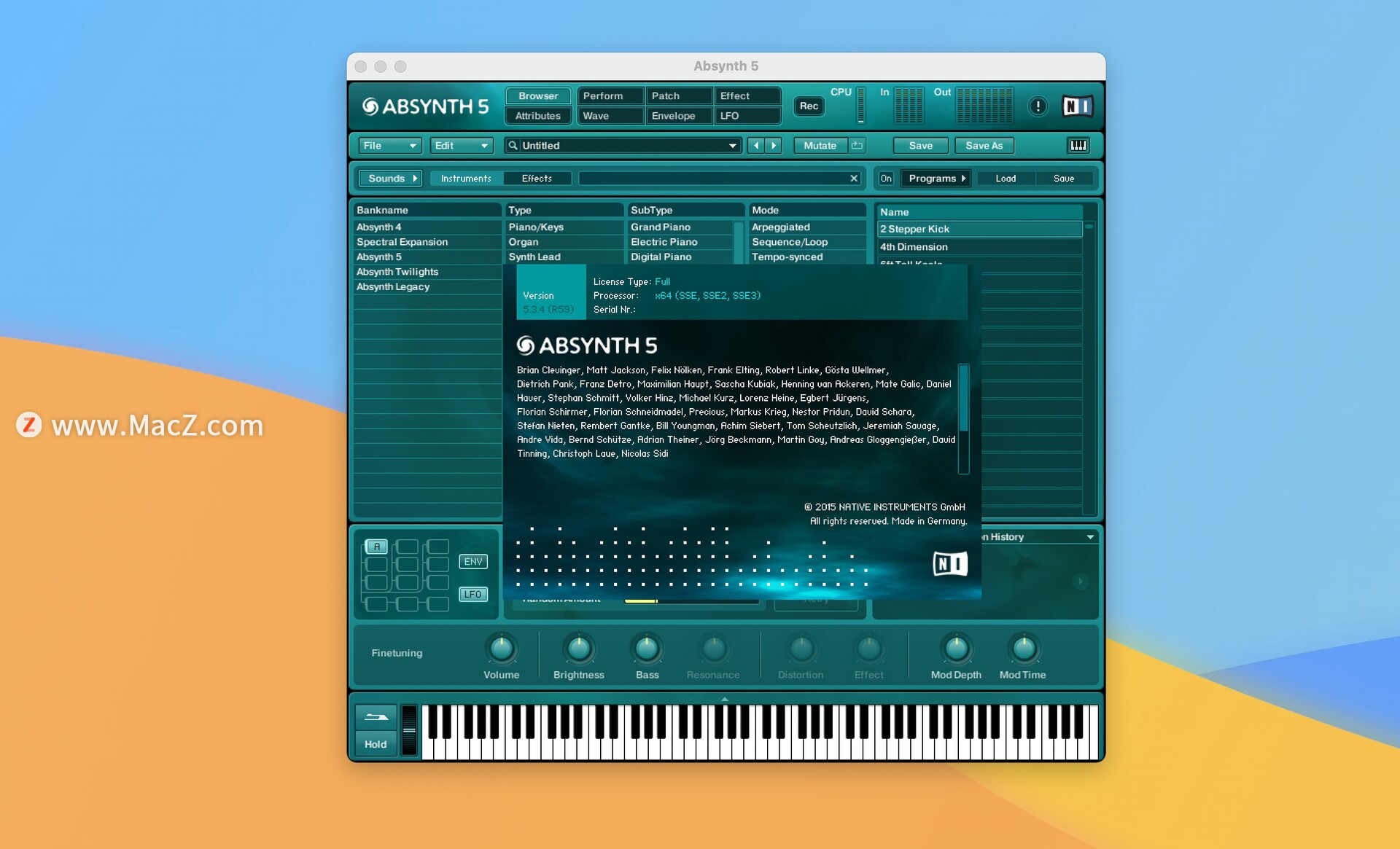 Absynth 5 for Mac(音频合成器)v5.3.4 - 图1