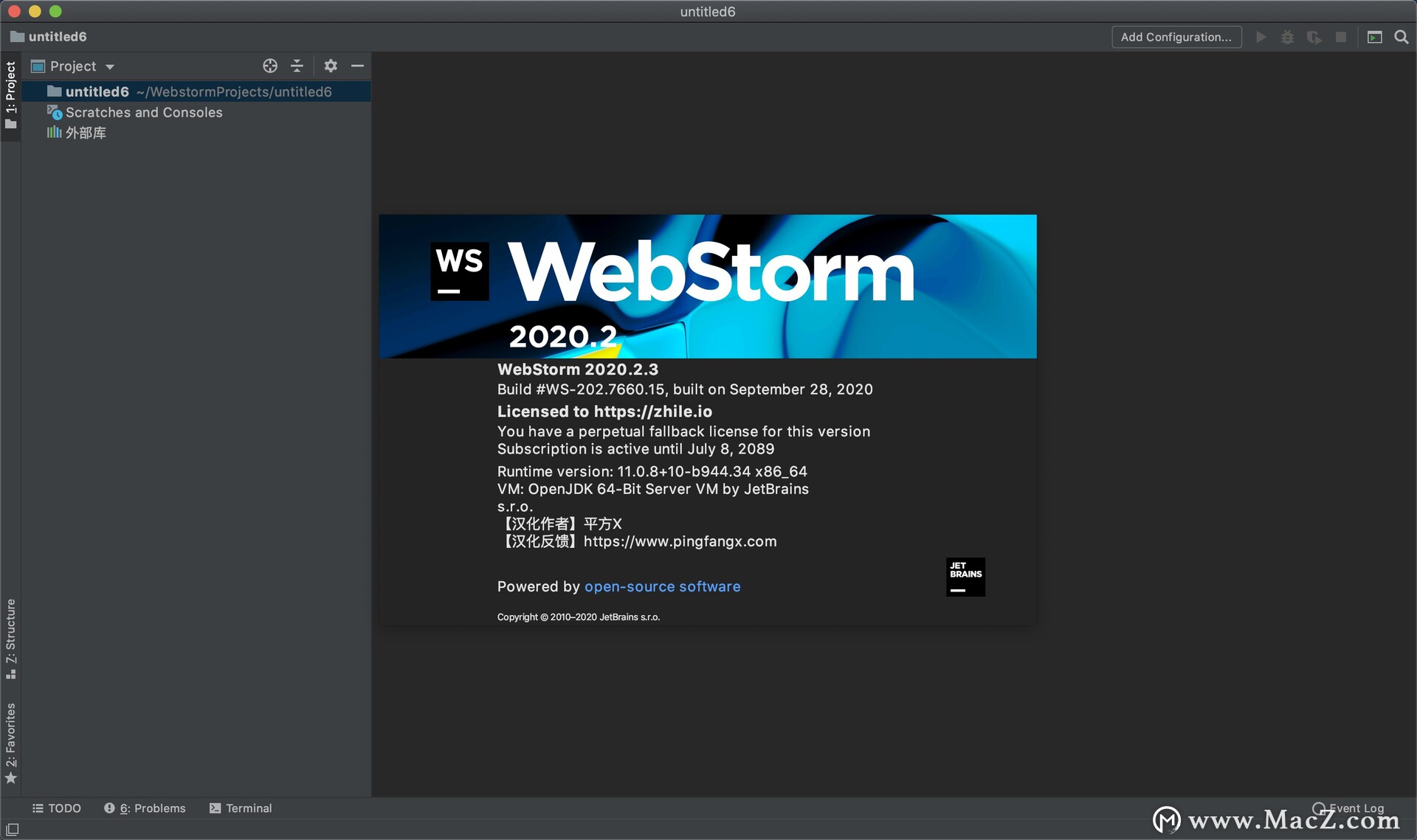 JetBrains WebStorm2020for Mac(JavaScript多功能集成开发环境)2020.2.3中文版 - 图1