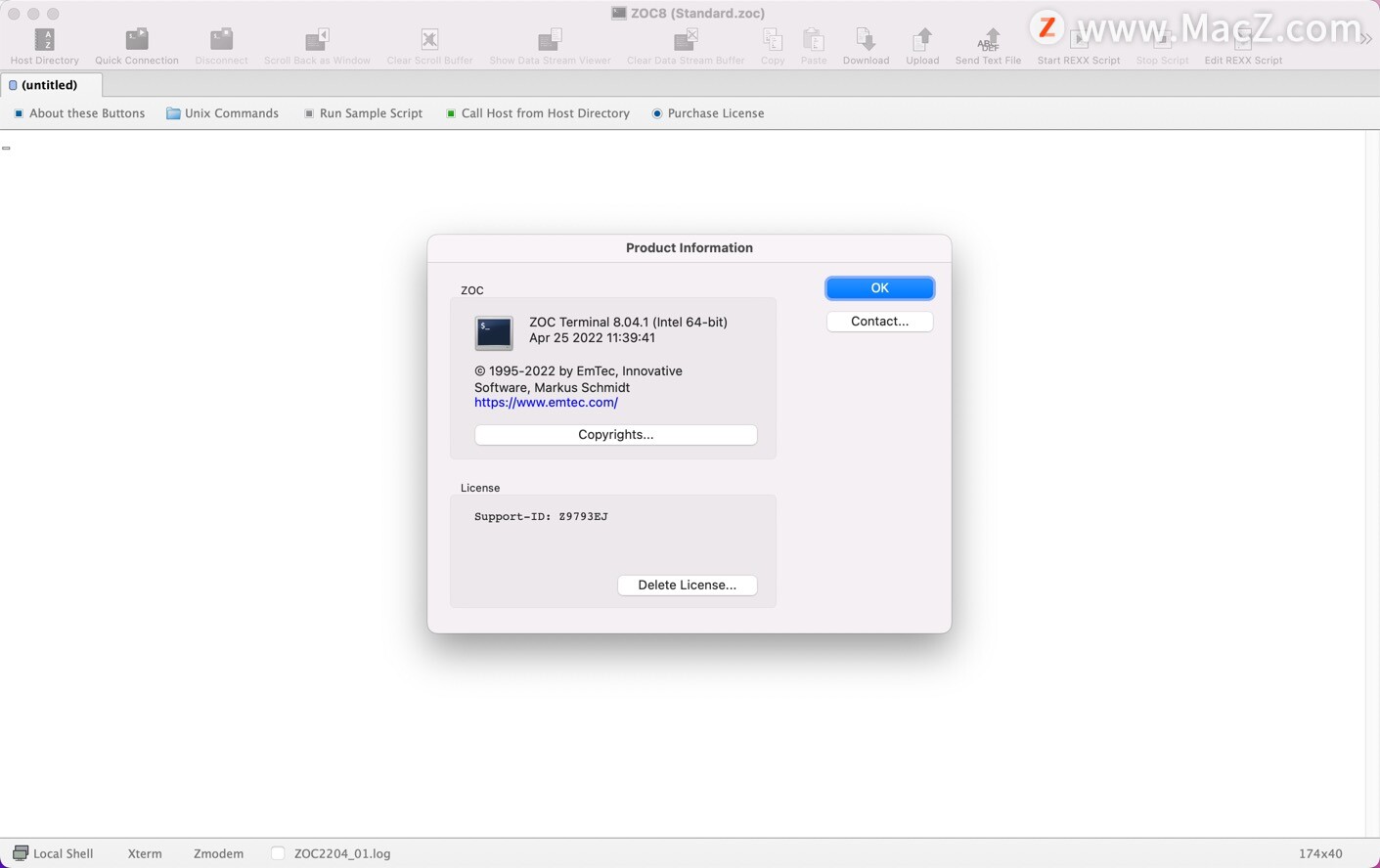 zoc mac破解版 zoc mac8.04.1永久激活版 最好用的终端仿真器 - 图1