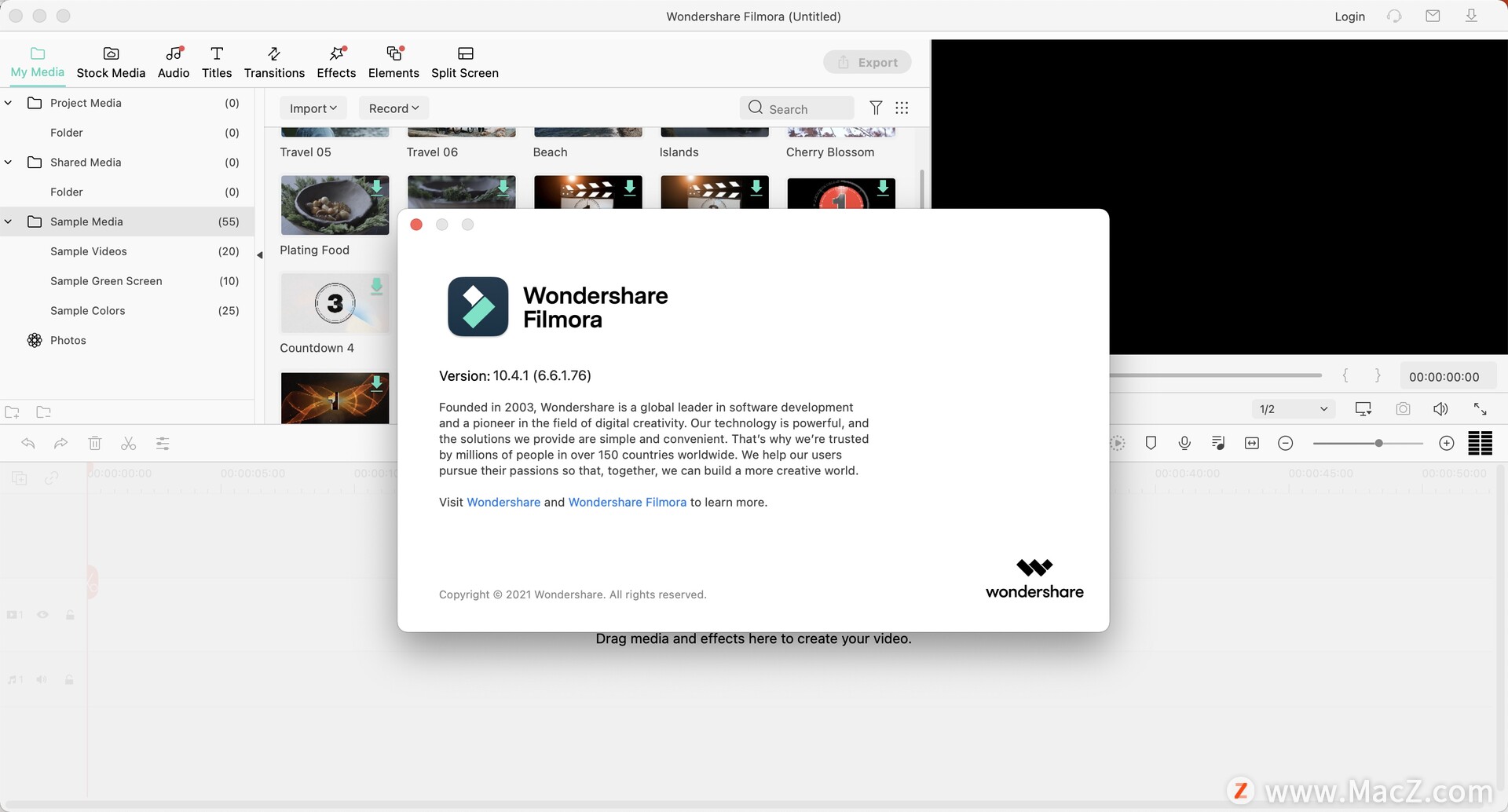 Wondershare Filmora X for Mac(视频编辑器)v10.4.1直装版 - 图1