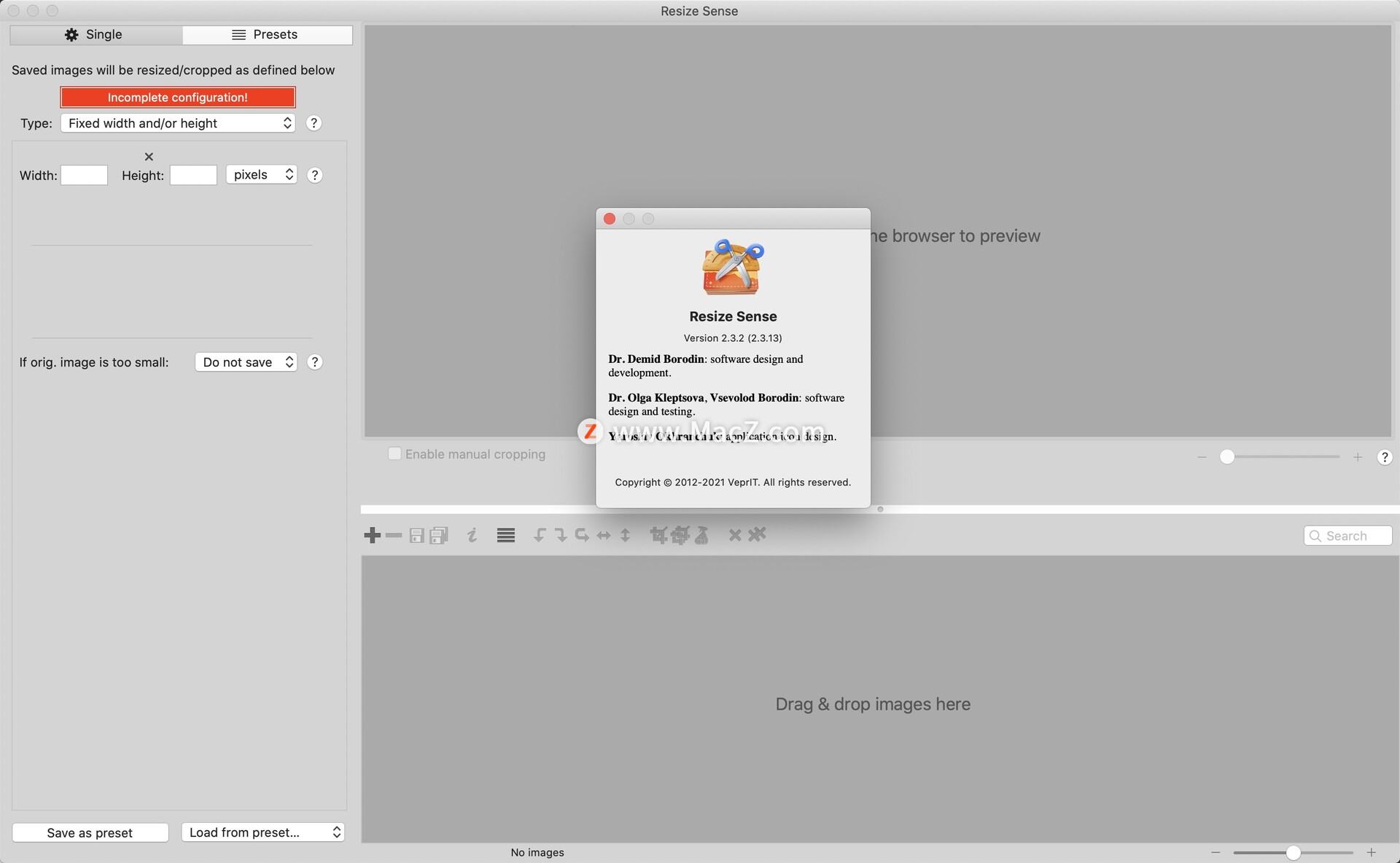 Resize Sense for Mac(图像处理软件)v2.3.2 - 图1