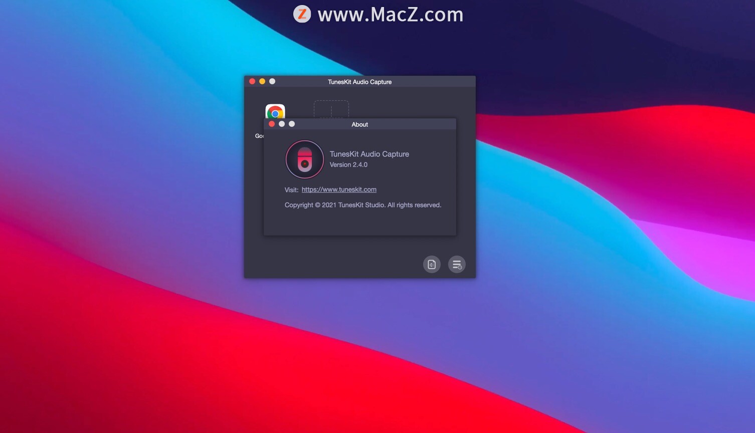 Tuneskit Audio Capture for Mac(音频录制工具)v2.4.0 - 图1