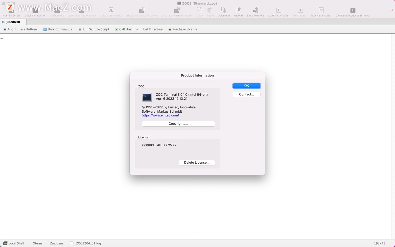 最好用的终端仿真器：ZOC 8Mac永久激活版 - 图1