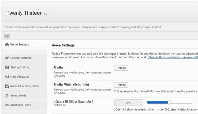 WP主题开发-接入Options Framework - 图18
