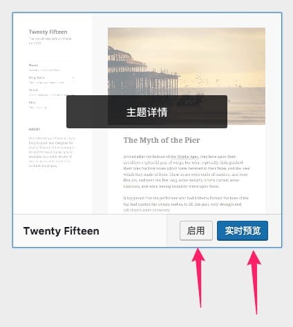 WP主题使用和管理 - 图3