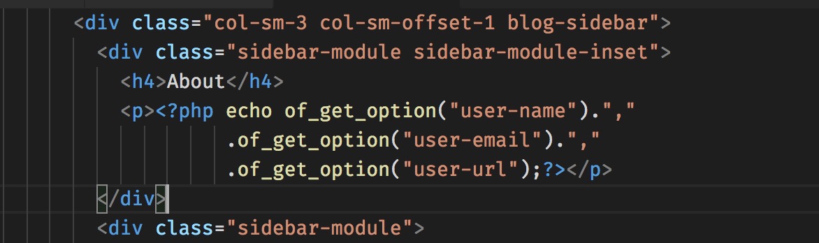 WP主题开发-接入Options Framework - 图11