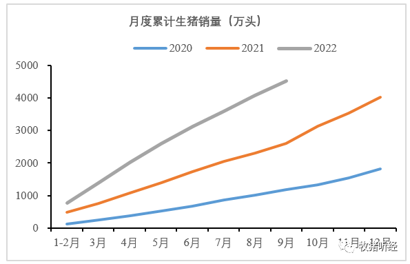 “一哥”前三季度出栏数据简析 - 图3