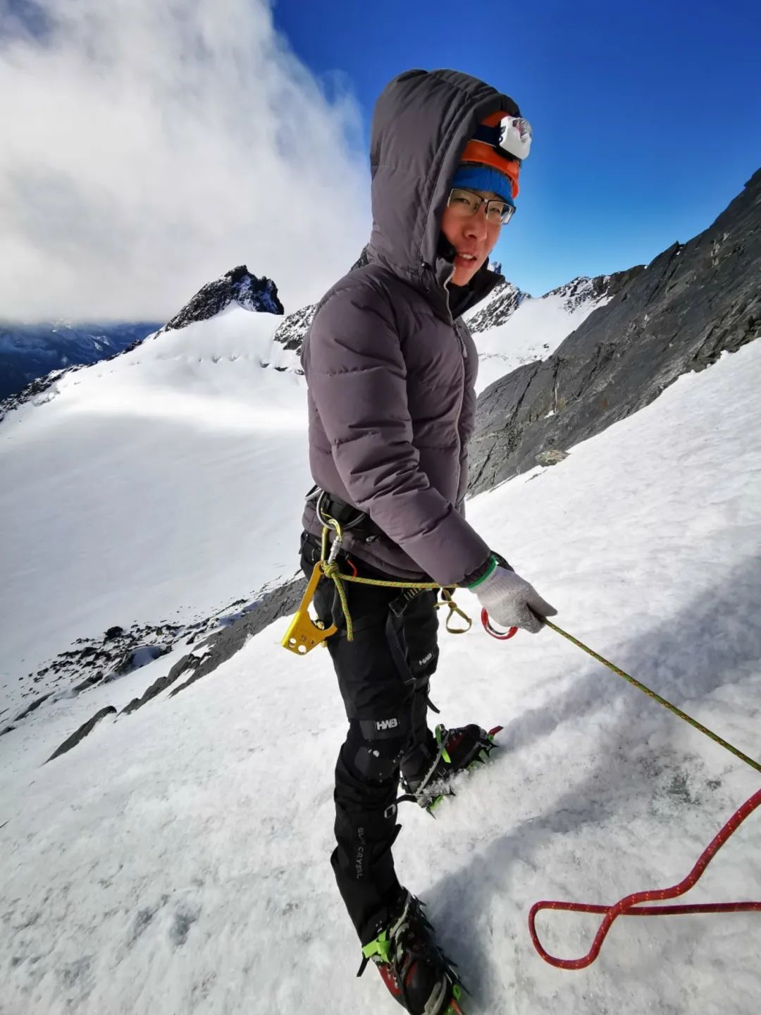 *攀登美女神山夏羌拉，它是川西最美最小众的5000米级雪山 - 图89