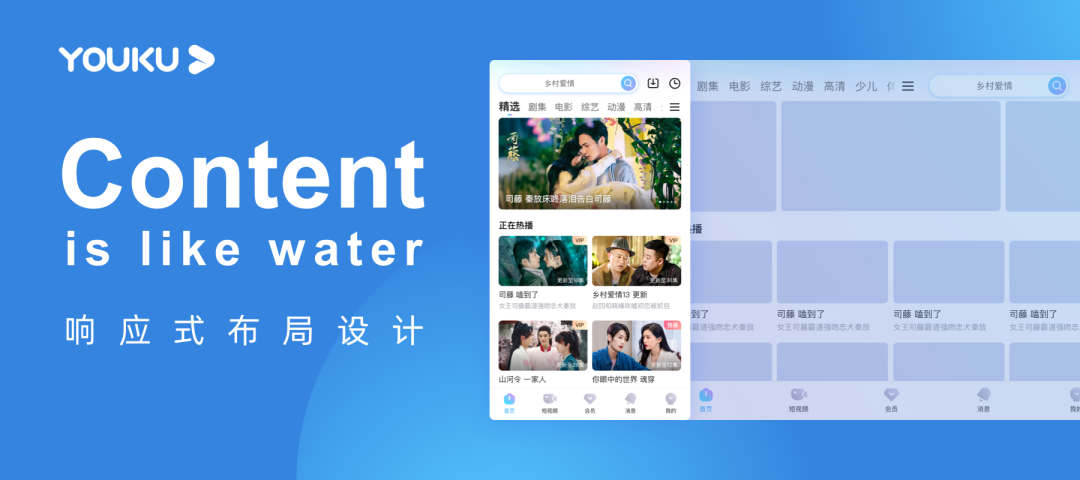 【响应式布局】“Content is like water ”响应式布局设计 - 图2