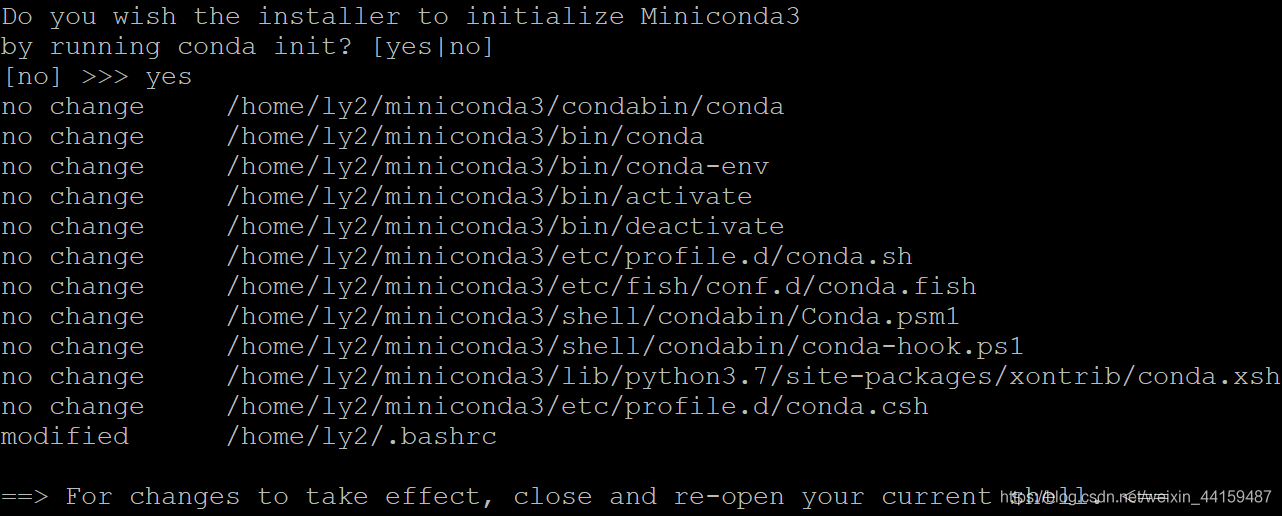 Linux环境下安装Miniconda - 图5