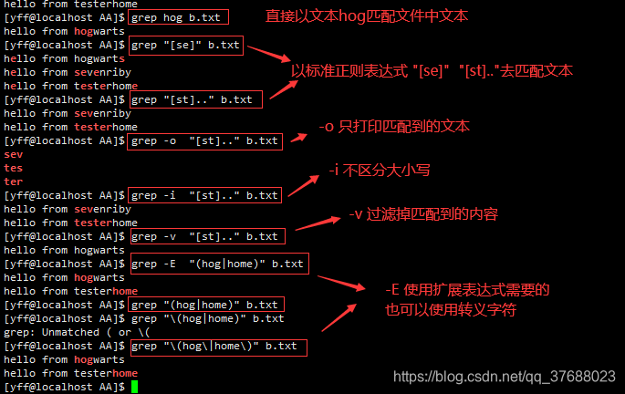 Linux三剑客——grep、awk、sed命令基本使用教程 - 图3