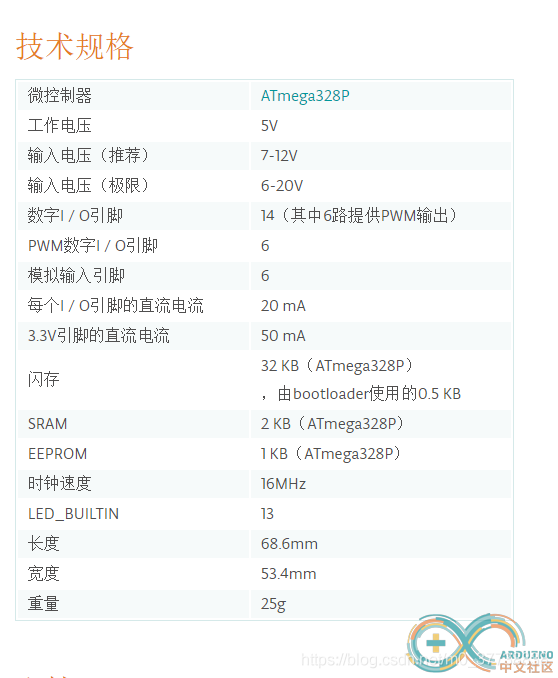 Arduino开发板比较（我用过的） - 图2