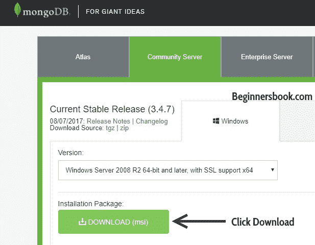 如何为 Windows 安装和配置 MongoDB - 图1