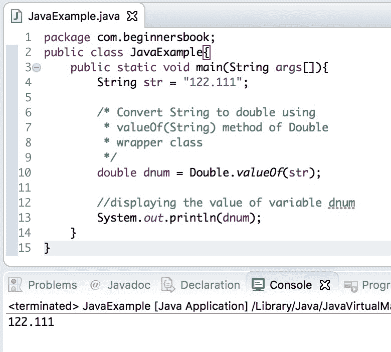 Java 程序：`String`到`double`的转换 - 图2