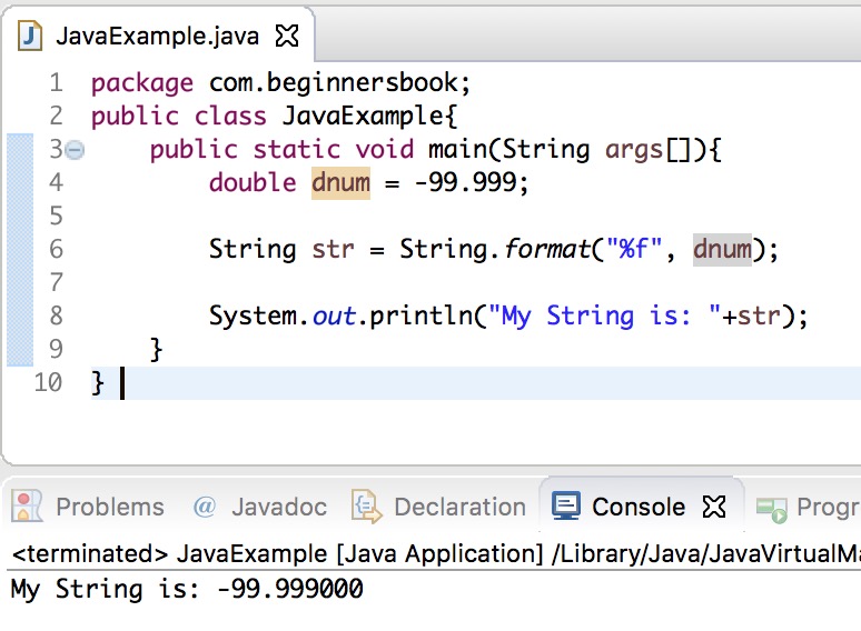 Java 程序：`double`到字符串的转换 - 图3