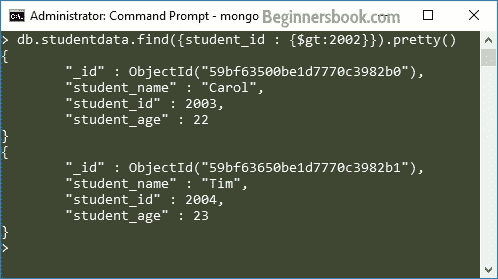 MongoDB - `limit()`和`skip()`方法 - 图1