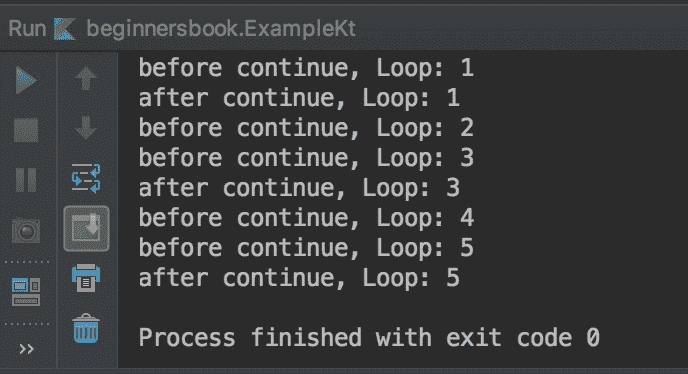 Kotlin `continue`表达式 - 图1