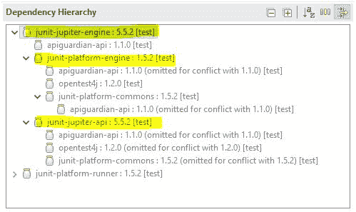 JUnit5 Maven 依赖项 - 图1