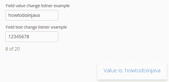 vaadin 文本字段示例 - 图5