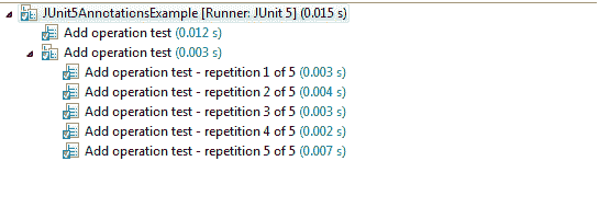 JUnit5 `@RepeatedTest`注解示例 - 图1