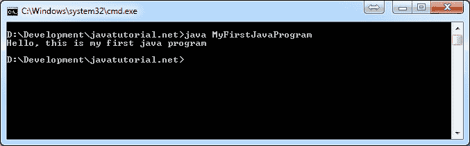 简单的 Java 示例 - 图3