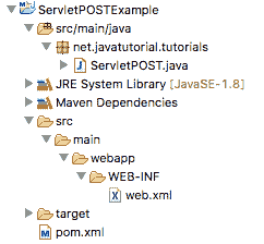 Java Servlet POST 示例 - 图1