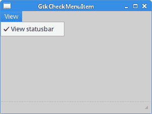 GTK  中的菜单和工具栏 - 图5