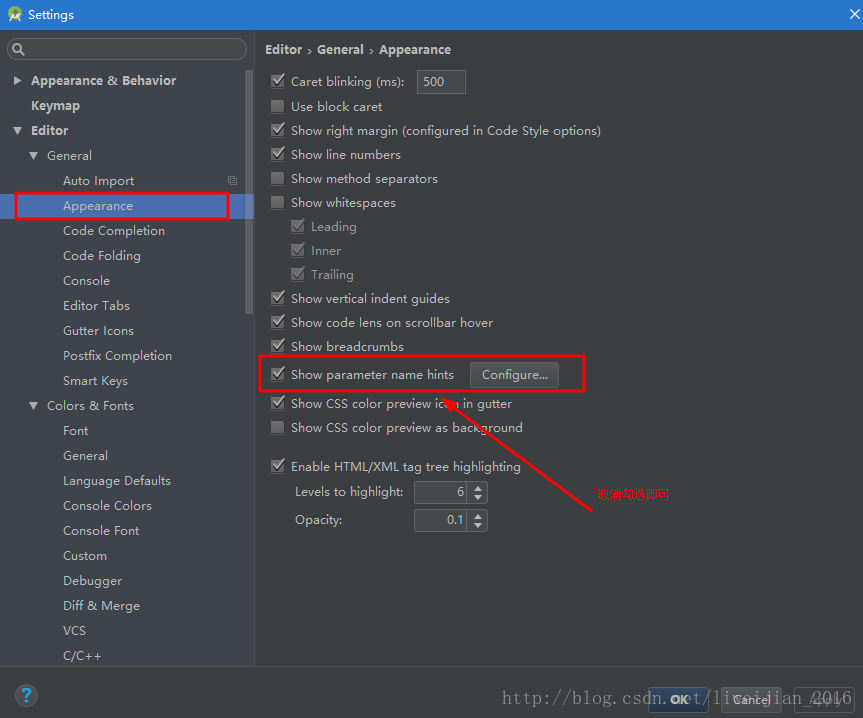 JetBrains:IDEA_修改行内参数提示字体&背景颜色/去除行内参数提示_Phosphophyllite的博客-CSDN博客_idea参数名提示颜色 - 图2