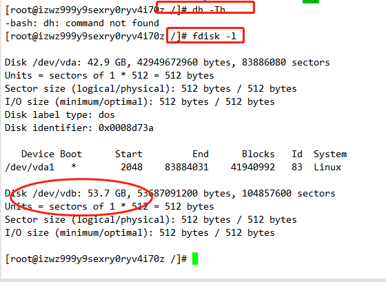 Linux 格式化和挂载数据盘 - 图3