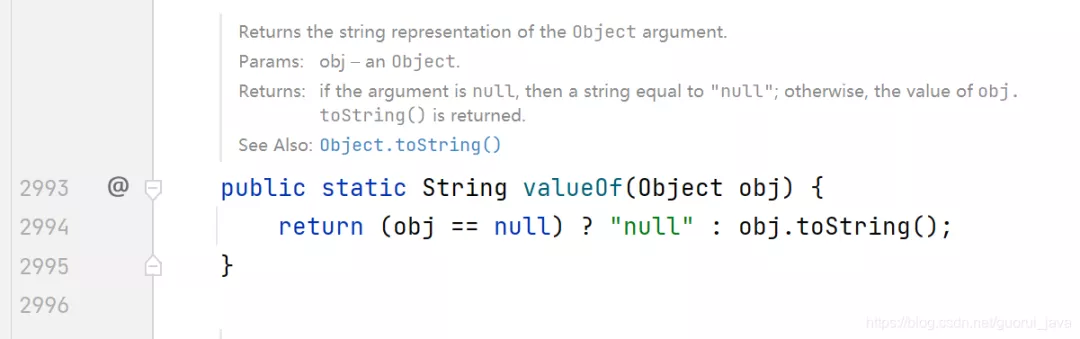 toString()、String.valueOf、(String)强转,有啥区别? - 图13