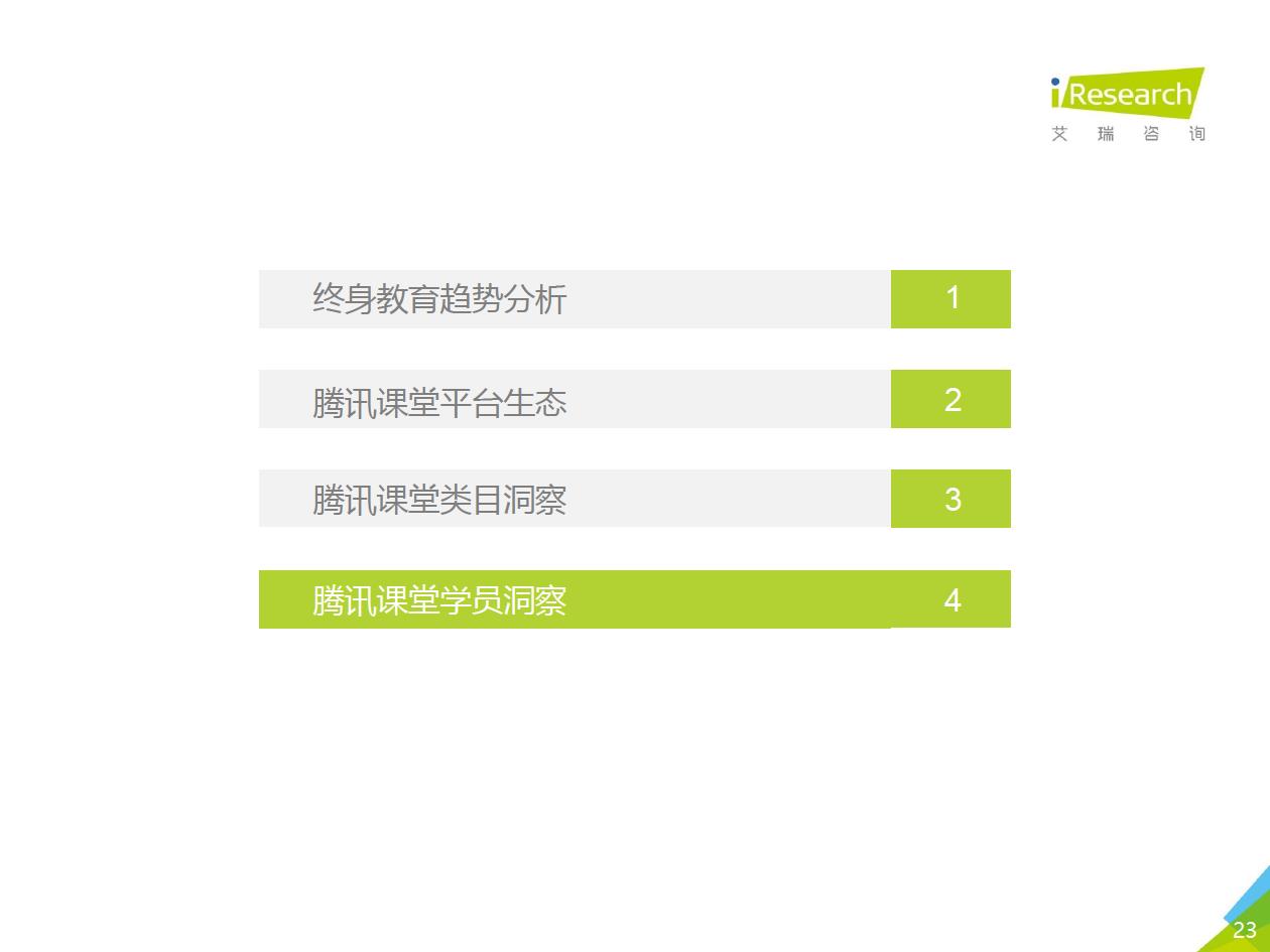 2021年中国综合性终身教育平台用户大数据报告—腾讯课堂数据篇 - 图23