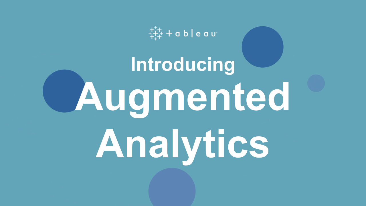 Tableau Augmented Analytics - 图1
