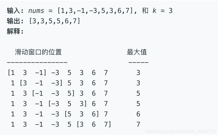 239滑动窗口最大值 - 图1