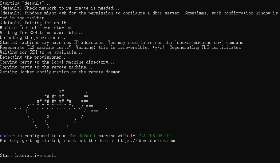 WINDOWS 下安装DOCKER - 图7