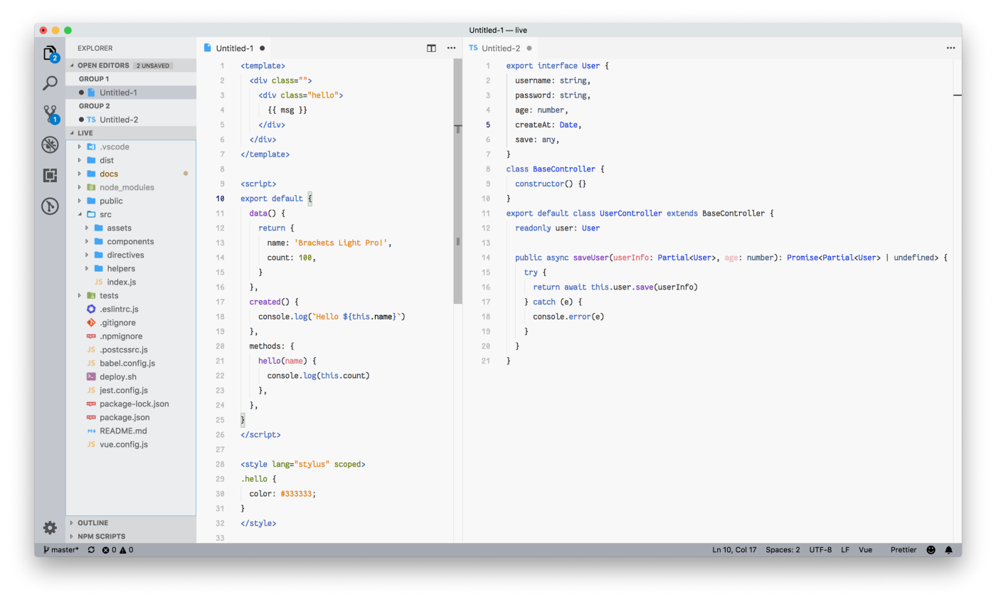 10个漂亮的VSCode浅色（Light）主题 - 图5