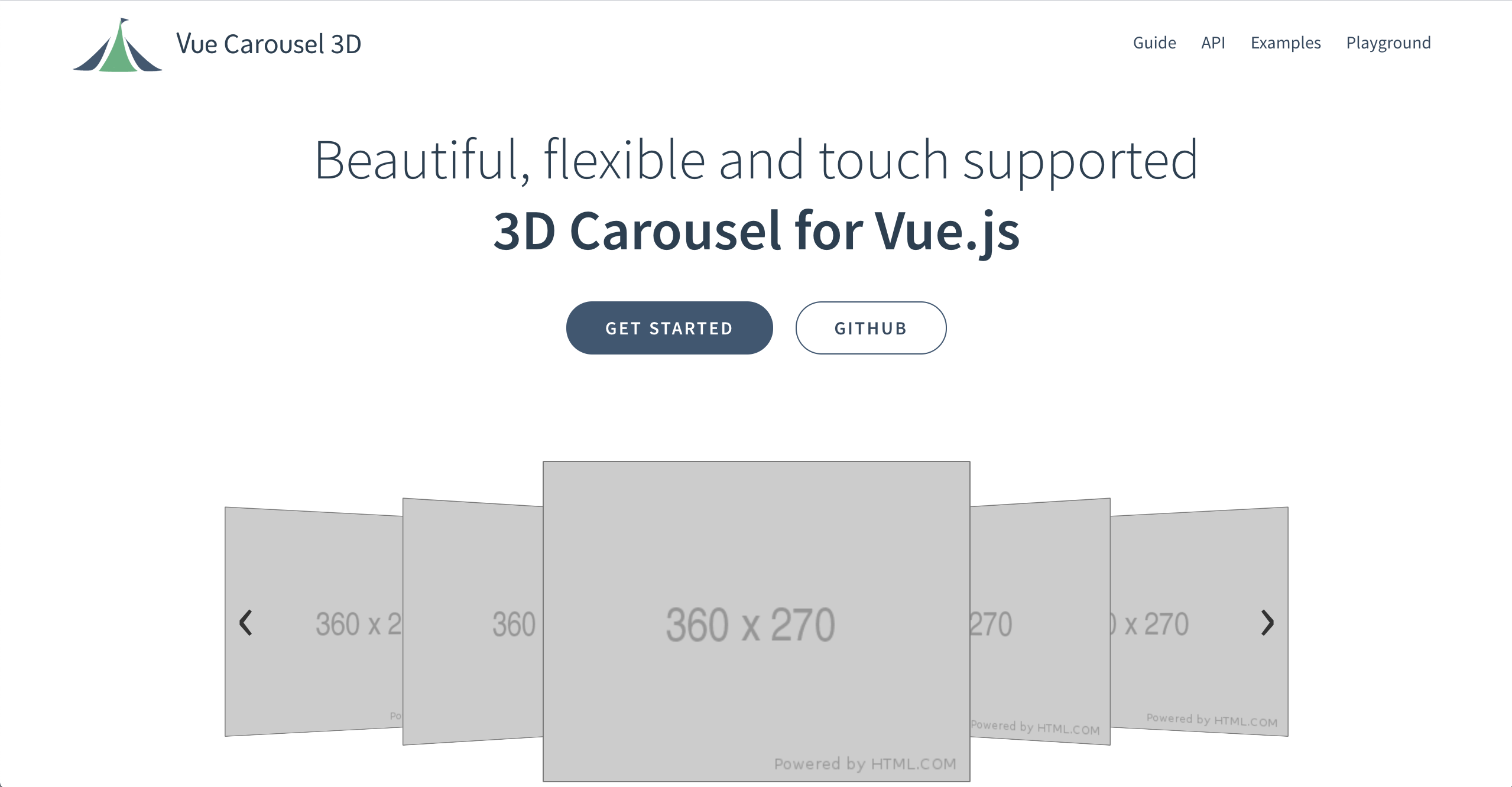 Vue.js轮播库热门精选 - 图4