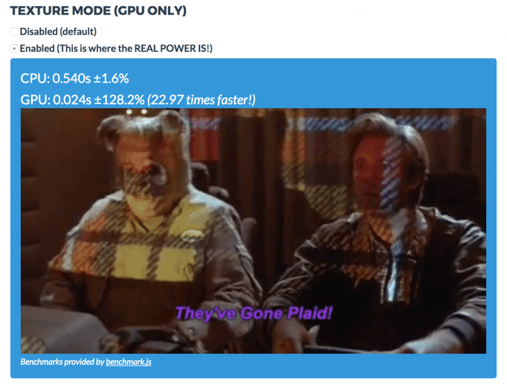 使用GPU.js改善JavaScript性能 - 图2
