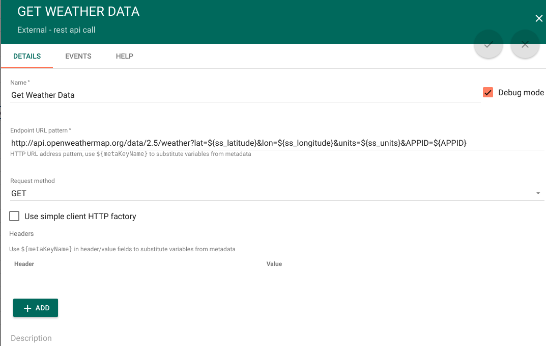 Weather reading using REST API calls - 图12