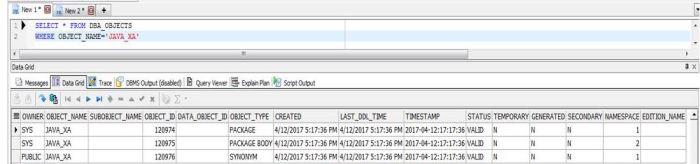 Configure Oracle Database to support XA resources JAVA_XA - 图1