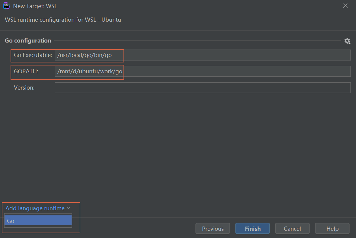 win10下wsl2 golang goland配置 - 图7