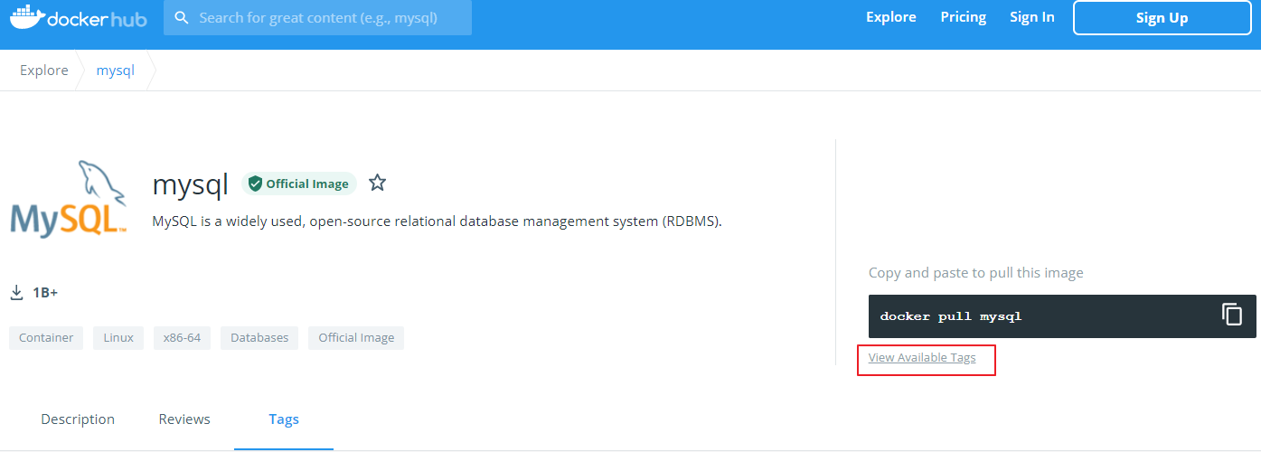 Docker 安装 MySQL - 图1