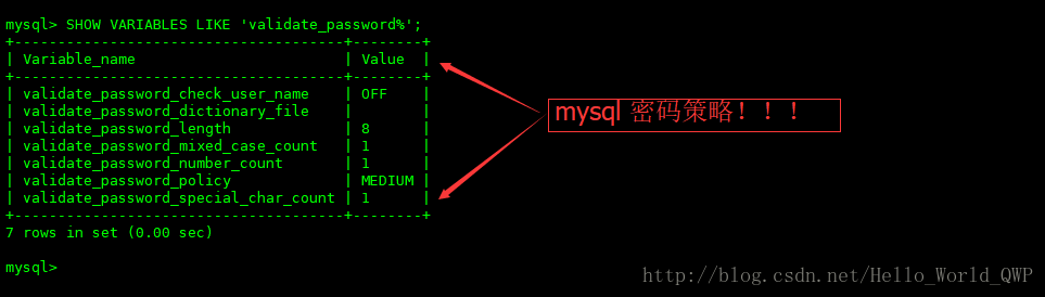 ERROR 1819 (HY000): Your password does not satisfy the current policy requirements - 图2