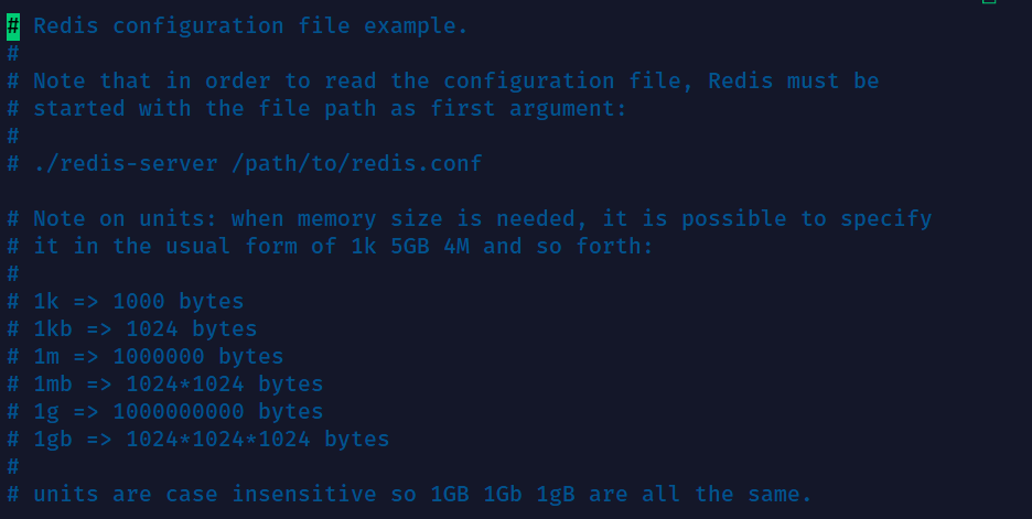 Redis配置文件学习 - 图1