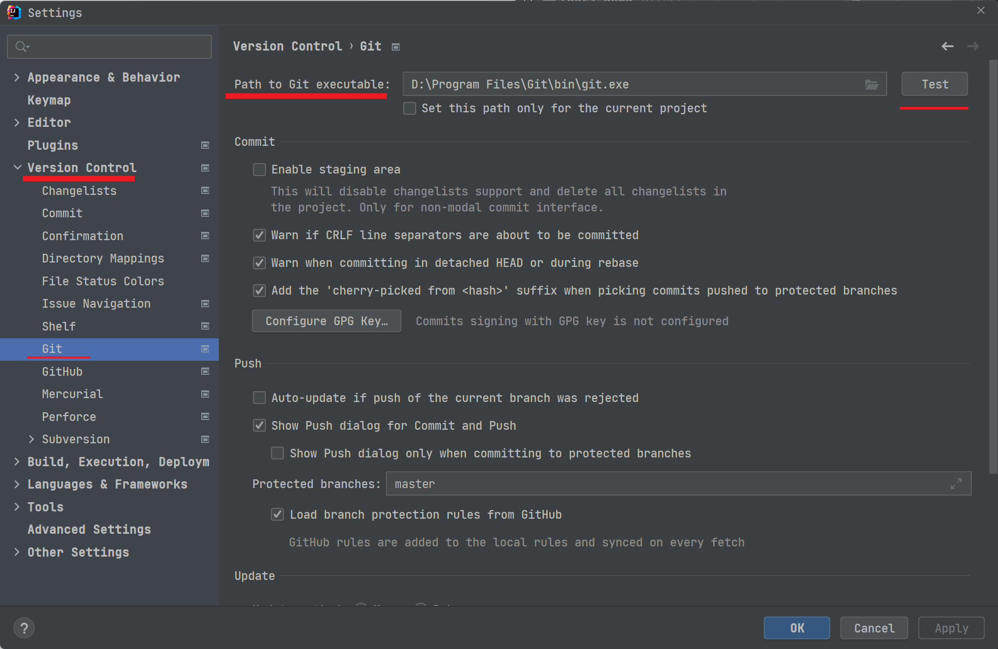 IntelliJ IDEA 中集成并使用 Git 图文教程 - 图1