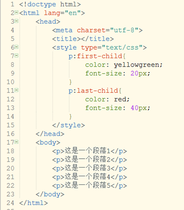 4.3 结构化伪类选择器 - 图9