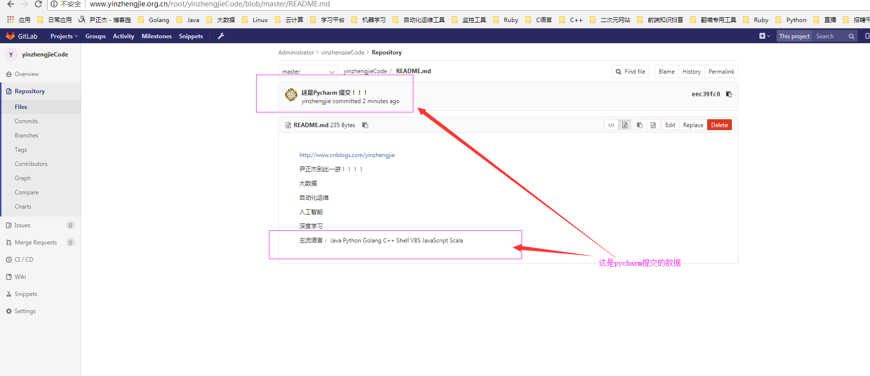 gitlab连接pycharm - 图11